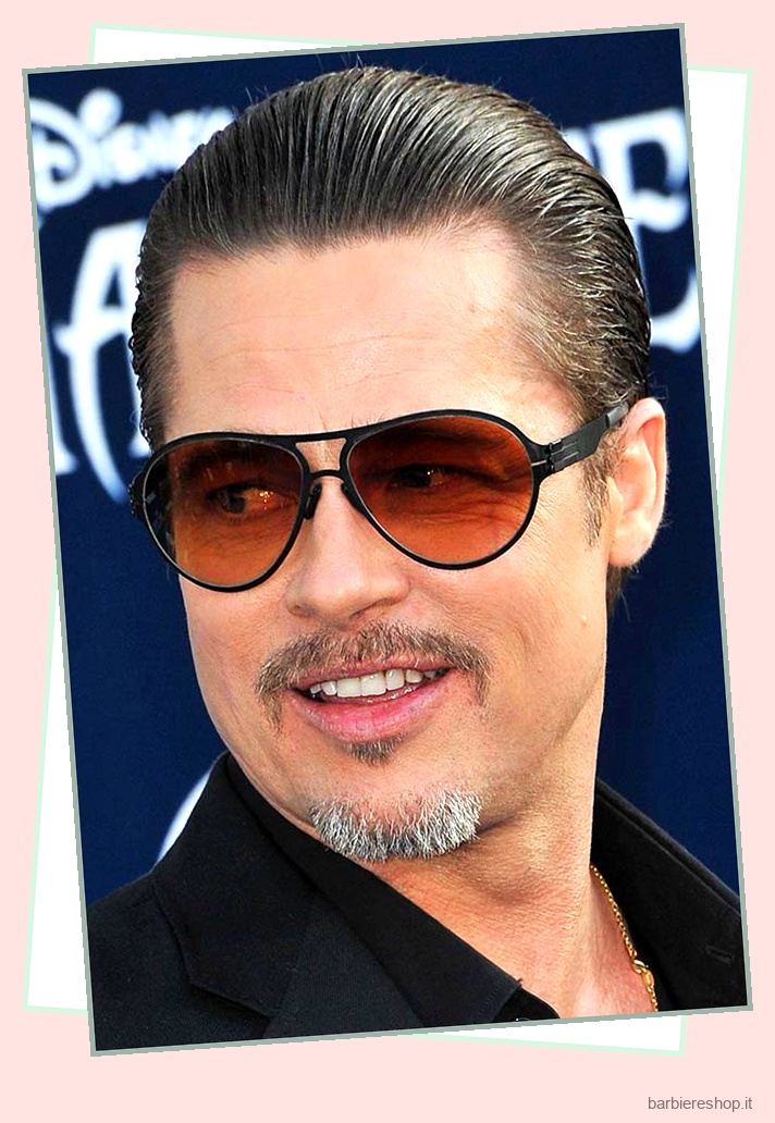 Brad Pitt Fury Idee di taglio di capelli da realizzare 17