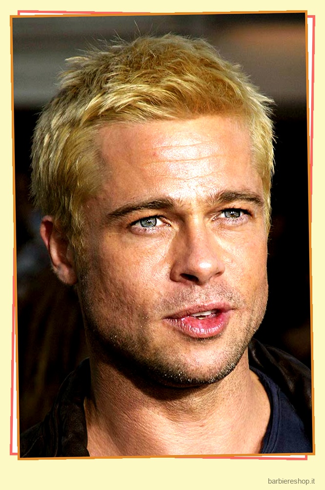 Brad Pitt Fury Idee di taglio di capelli da realizzare 10