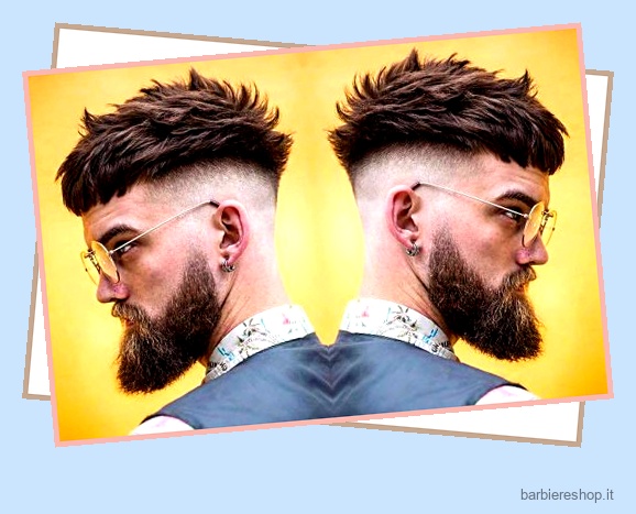 Idee ispiratrici sulle combinazioni di stili di capelli e barba completa 5