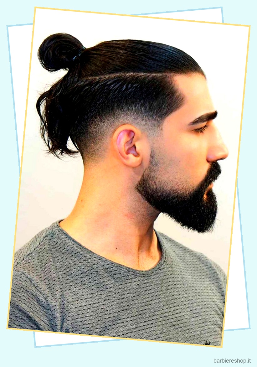 Idee ispiratrici sulle combinazioni di stili di capelli e barba completa 12