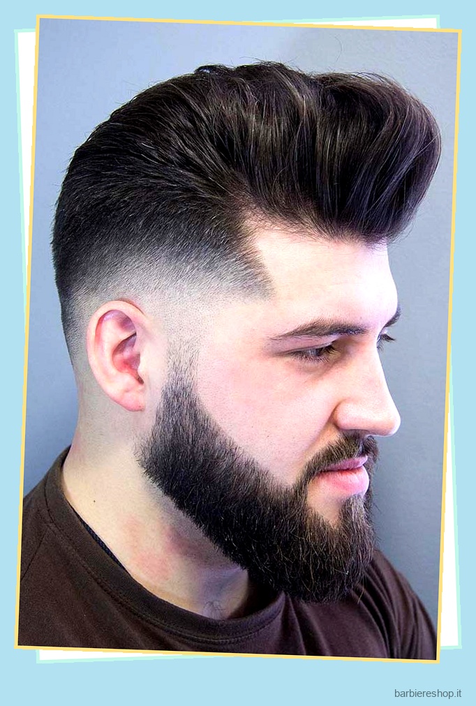Il catalogo dei tagli di capelli con sfumatura Pompadour più trendy 60