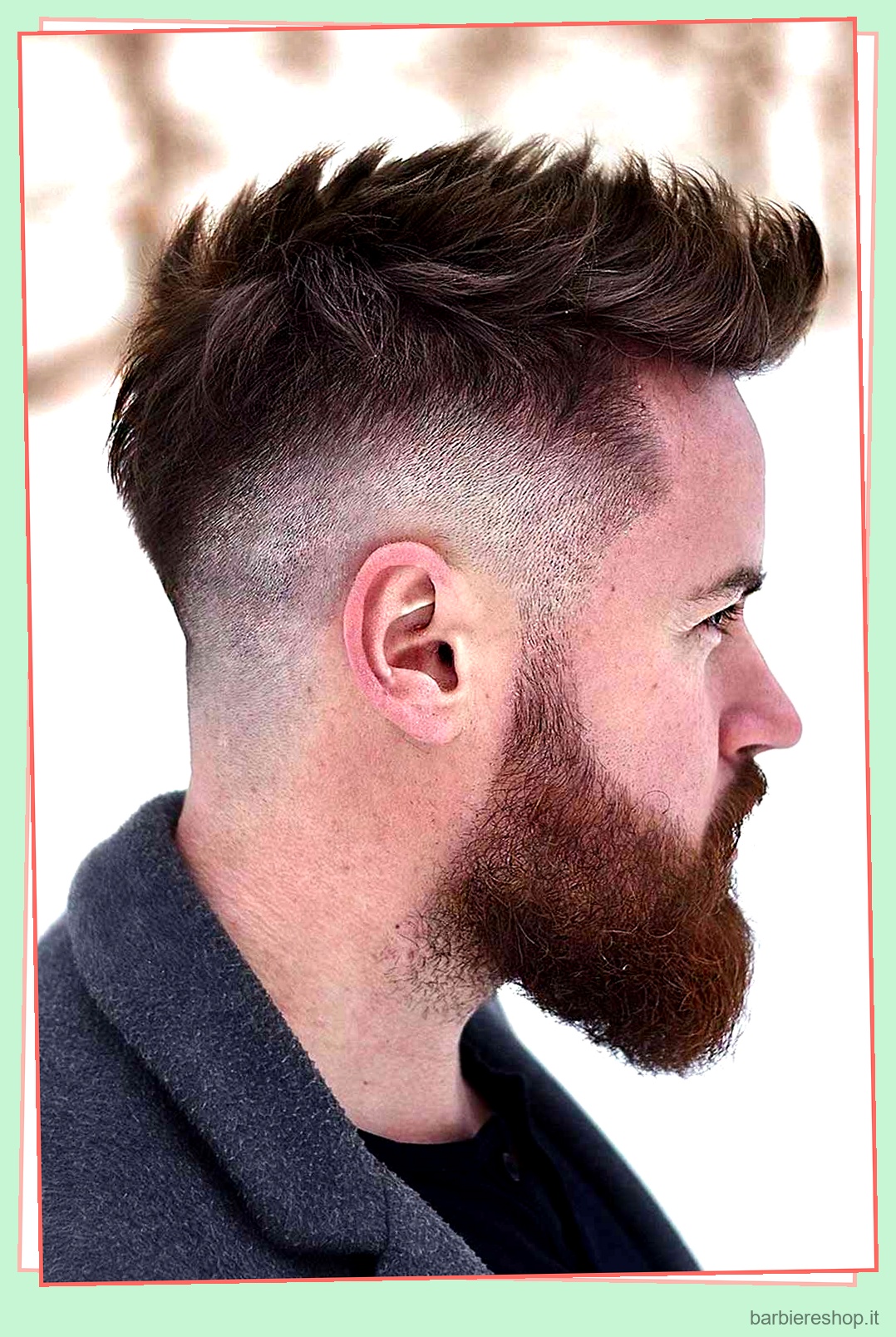 Taglio di capelli con sfumatura alta: Idee ultra cool per gli uomini 36