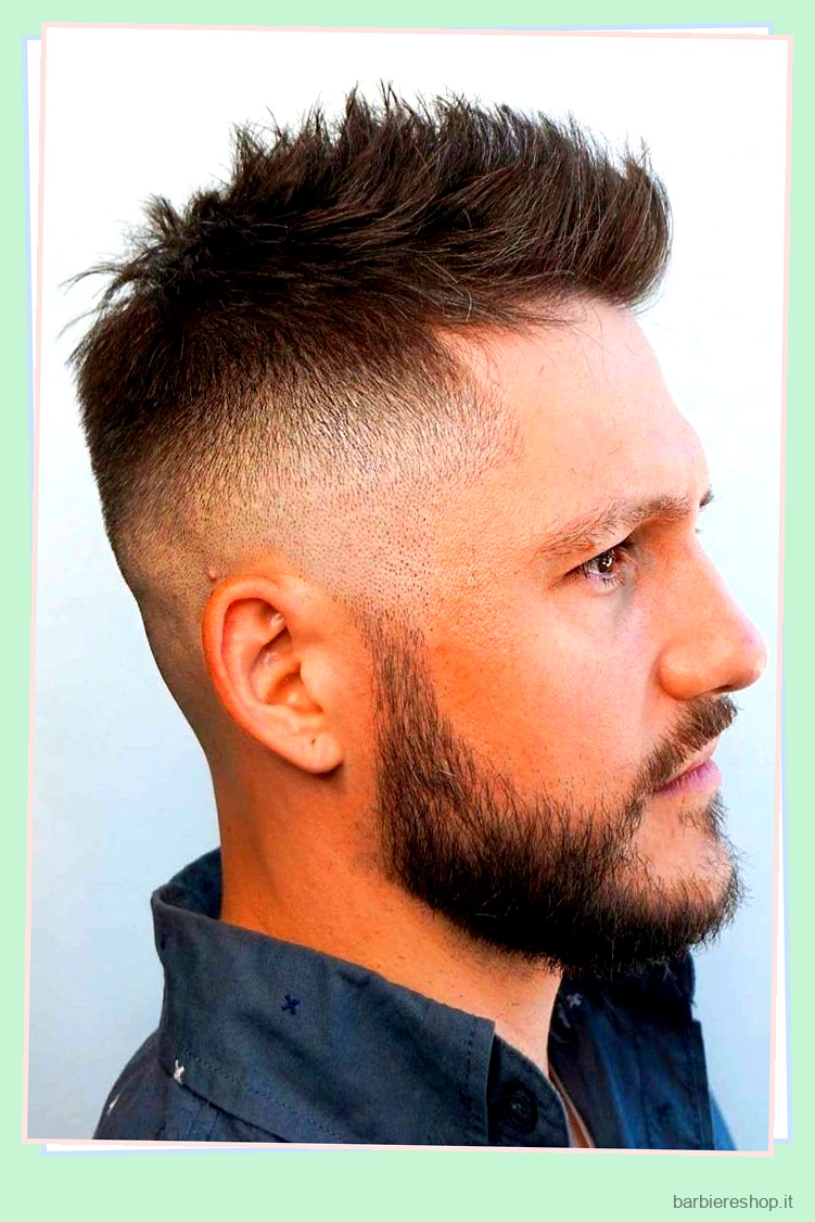 Taglio di capelli con sfumatura alta: Idee ultra cool per gli uomini 43